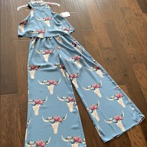 Altar’d state full length jumpsuit!